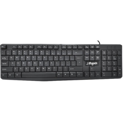 LIFETECH TECLADO BASIC FIT USB BLACK
