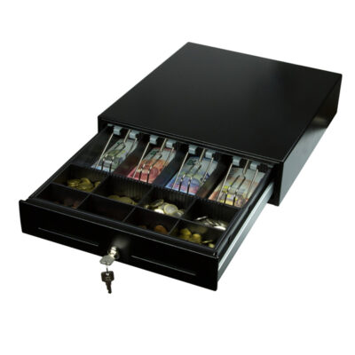 POS GAVETA POS DINHEIRO METALICA D1L 41x42x10 PRETA
