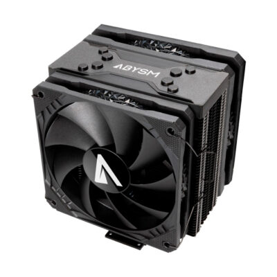 ABYSM GAMING COOLER AIR SNOW IV FOUR HEAT PIPES BLACK