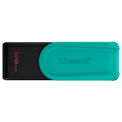 KINGSTON PEN 128GB PORTABLE DATATRAVELER EXODIA BLACK/TURQ