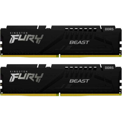 KINGSTON MEM 32GB 6000MT/s DDR5 CL36 DIMM FURY BEAST BLACK