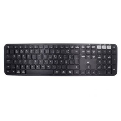 EWENT TECLADO WIRELESS & BLUETOOTH BATERIA P/WINDOWS MAC OSx E ANDROID