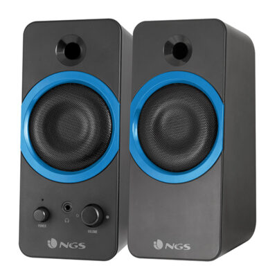 NGS COLUNAS GAMING SUPERBASS 20W USB BLACK