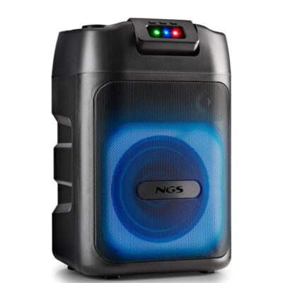 NGS COLUNA BLUETOOTH 80W PROJECAO LUZES LASER USB/TWS/AUX-IN