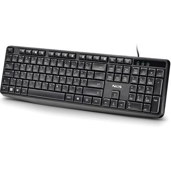 NGS TECLADO FUNKY 4 MULTIMEDIA BLACK USB
