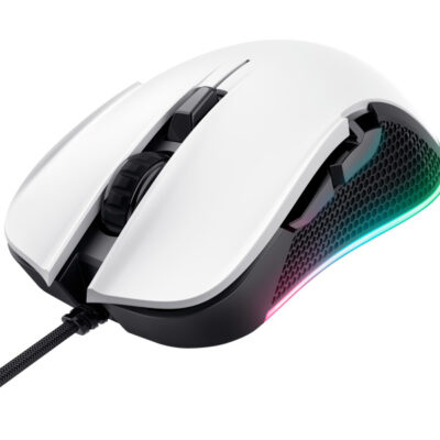 TRUST RATO GAMING GXT922 YBAR BRANCO 7200DPI #PROMO 2026#