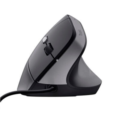 TRUST RATO BAYO II VERTICAL ERGONOMICO PRETO 2400DPI