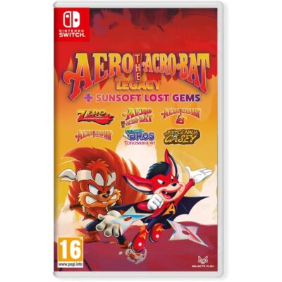 Aero The Acro-Bat Legacy + Sunsoft Lost Gems Nintendo Switch