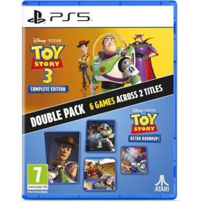 Toy Story: Retro Roundup! + Toy Story 3 Complete Edition Double Pack PS5 - Data prevista de lançamento: 15/10/2026
